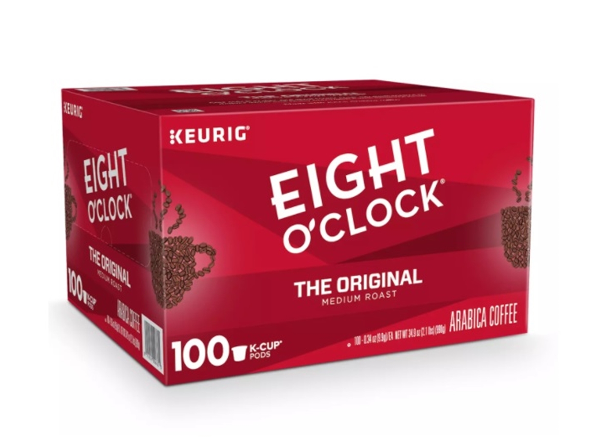 (image for) Eight O'Clock The Original Coffee K-Cup Pods (100 ct.)